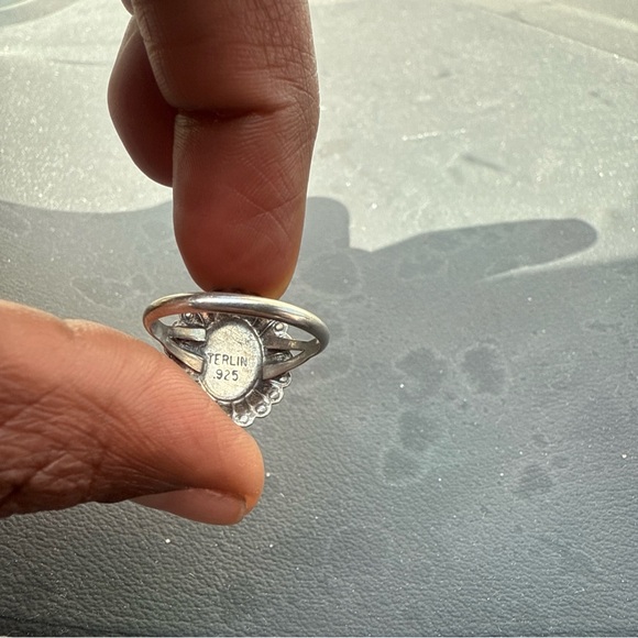 Silver Turquoise Ring - Picture 3 of 4